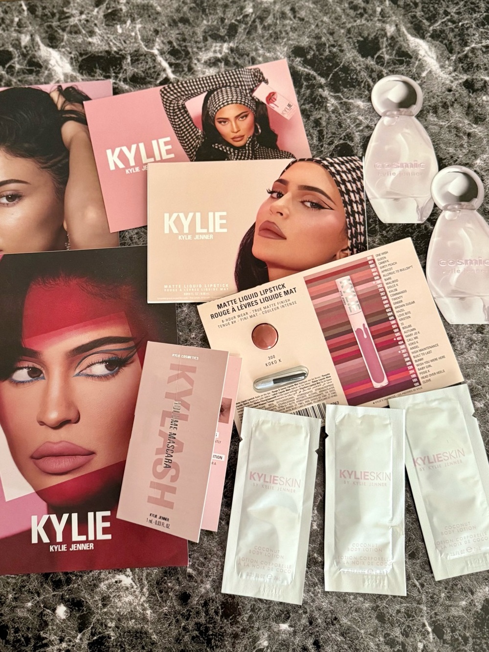 Kylie Jenner Beauty Samples